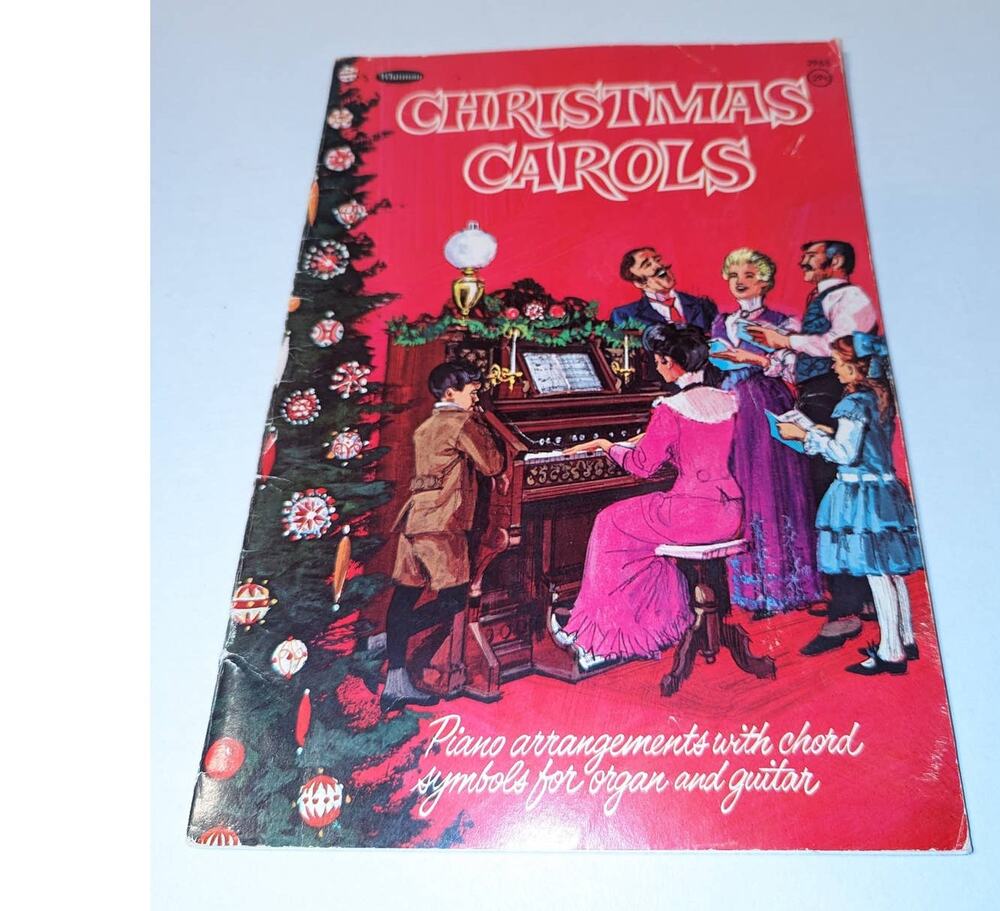 Vintage 1964 Christmas Carols Karl Schulte & Ernest Barth Large SC Whitman VGC